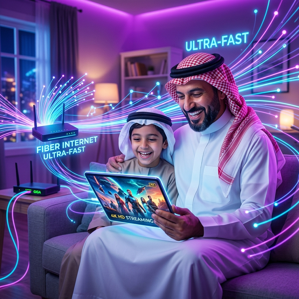 مندوب الياف بصرية في حائل | الألياف البصرية المنزلية | 0535867720